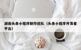 泗洪湖南头条小程序制作团队（头条小程序开发者平台）